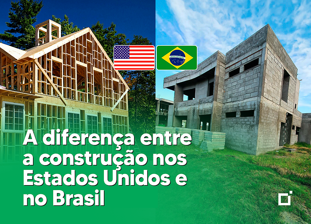 Todas as etapas de construção de uma casa americana na FLÓRIDA