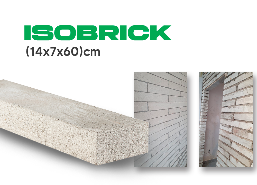 Sistema Isobrick: estética rústica, desempenho técnico absoluto