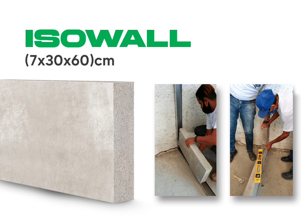 Sistema Isowall: divisórias e fachadas com máxima eficiência térmica